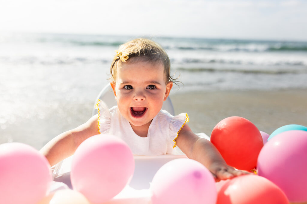 A La Jolla Beach Photographer Captures a First Birthday (No “Photo Shoot” Required) first birthday la jolla